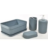 Mercury Home set za kupatilo 5u1 27372, 24x16.5x9 cm - Siva | Eponuda.ba