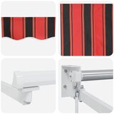  Povlačivi tende Narančasta i smeđa 450 x 300 x 165 cm | shoptok.hr