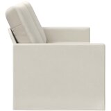 SOFA za 3 osobe Krem 220 x 81 x 82 cm Bar&amp;scaron;un Slike
