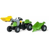 Rolly traktor na pedale kid-x sa prikolicom i utovarivačem cene