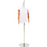  Podesiva lutka 120-150 cm s postoljem Uniseks PP Bijela | shoptok.hr