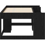 Krevet za djecu s ladicama Crni hrast 80 x 160 cm | shoptok.hr