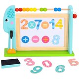 Tooky Toy obrazovna stolna ploča + 18 magnetskih elemenata | shoptok.hr