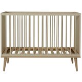 Qu-ax otroška posteljica flow 60x120 clay & oak Cene