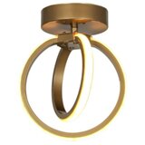 Squid Lighting Metalna LED stropna svjetiljka u brončanoj boji Sezen – | shoptok.hr