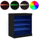  LED komoda Crni hrast 60,5 x 37 x 67 cm Konstruirano drvo | shoptok.hr