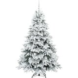 vidaXL Umestno božično drevo med 300 LED Zelena 180 cm PE in PVC | Shoptok.si