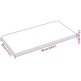  Zidna uzglavlja 12 pcs Plava 60 x 30 cm Baršun | shoptok.hr