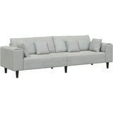 SOFA Svijetlo siva 250 x 77 x 76 cm Baršun | shoptok.hr