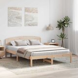  Krevetna konstrukcija Prirodna 150 x 200 cm Čvrsto borovo drvo | shoptok.hr