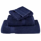  Ručnici za kupanje SOLUND 2 kom modri 100 x 150 cm 600 gsm | shoptok.hr