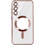 AVIZAR Magsafe ohišje za Samsung Galaxy S23 FE Chrome, Šampanjec roza, (5000012599) | Shoptok.si
