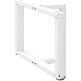  Noge za klub stolić T-oblika 2 kom Bijele 70x25x(42-43) cm Čelik | shoptok.hr