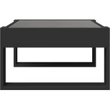  Stolić za kavu s beskonačnim LED svjetlima crni 70x53x30 cm | shoptok.hr