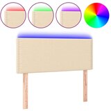  Posteljno vzglavje krem 80x5x78/88 cm blago, (20735089) | Shoptok.si