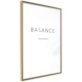  Poster - Seek a Balance 30x45 Cijene