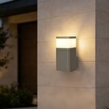 Brilagi Spoljašnja zidna lampa sa SCHUKO utičnicom PILLAR 1xG9/11W/230V IP44 siva | Eponuda.com