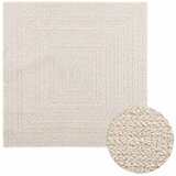  Tepih ZIZUR 120 x 120 cm s izgledom jute unutarnji i vanjski | shoptok.hr