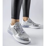 Gemre Gray sneakers with decorative stitching Facondo | Shoptok.si