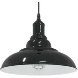 podesiva po visini E27 sjajno crna Ø 31 cm metal
