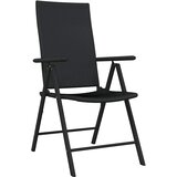  7-dijelni vrtni blagovaonski set crni | shoptok.hr