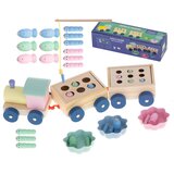 Montessori drveni vlakić sorter | shoptok.hr
