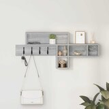  Vješalica za kapute na zidu Siva Sonoma 100 x 12 x 43,5 cm | shoptok.hr