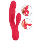 Sweet Smile Smile Zečeći Vibrator - punjivi, 3 motora (crvena) | shoptok.hr