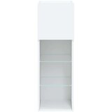 vidaXL TV ormarići s LED svjetlima 2 kom bijeli 30 5 x 30 x 90 cm | shoptok.hr