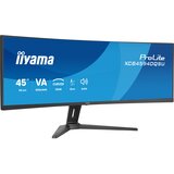 Iiyama ProLite XCB4594DQSU-B1 44,5" DQHD zakrivljeni VA panel, 75Hz, 5120x1440 32:9, 2ms (GtG), USB-C | shoptok.hr