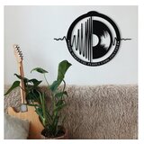  Music v3 black decorative metal wall accessory | Eponuda.com