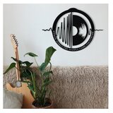  Zidna dekoracija Moja muzika v3, 60x43 cm, 1,2 mm, Crna | Eponuda.ba