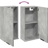 vidaXL Zidni kupaonski ormarić siva boja betona 32 x 20 x 67 cm | shoptok.hr
