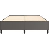  Okvir za krevet s oprugom sivi 140x190 cm od umjetne kože | shoptok.hr
