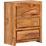  Ladičar 60 x 33 x 75 cm od masivnog bagremovog drva | shoptok.hr