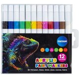  Markeri akrilni Centrum 12 boja 2-4mm u PVC vrećici 12/1 89789 | shoptok.hr
