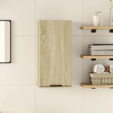 The Living Store Stenska kopalniška omarica sonoma hrast 32x20x67 cm - Kopalniška Omarica, (21661293) Cene