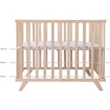 Roba Stajica iz masivne bukve z nastavljivo višino 75x100 cm v naravni barvi Lil Planet – | Shoptok.si