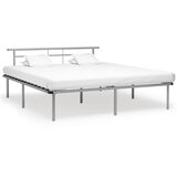  Okvir za krevet sivi metalni 200 x 200 cm | shoptok.hr