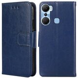 INORCO Za vivo iQOO Z7 5G usnjena torbica za telefon z denarnico, odporna na udarce, zložljiva prevleka za stojalo, (22033599) | Shoptok.si
