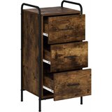  Kreveta Dimljeni hrast 97 x 33 x 81 cm Konstruirano drvo | shoptok.hr