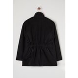 Trendyol Black Regular Elastic Waist Woolen Midi Coat | Eponuda.ba