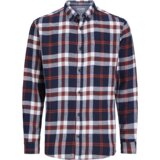 Jack & Jones muška karirana košulja 12235982, teget Cene