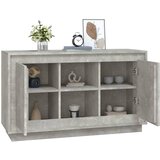  Komoda siva boja betona 102x35x60 cm od konstruiranog drva | Eponuda.com