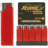  Upaljač elektronski sjajni atomic swing trober 3622400 crveno/srebrni | shoptok.hr