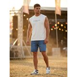 Sinsay Pamučna boxy majica bez rukava | shoptok.hr