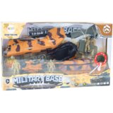  Voja&amp;scaron;ki set s tankom, helikopterjem in figuricami - khaki Slike