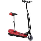  Dječji romobil sa sjedalom i LED svjetlima 120 W crveni | shoptok.hr