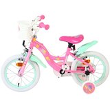 Volare dječji bicikl Barbie 14″ ružičaste boje, s dvije ručne kočnice | shoptok.hr
