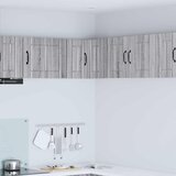  Zidni kutni ormar LUCCA Siva sonoma 57 x 57 x 40 cm | Eponuda.com